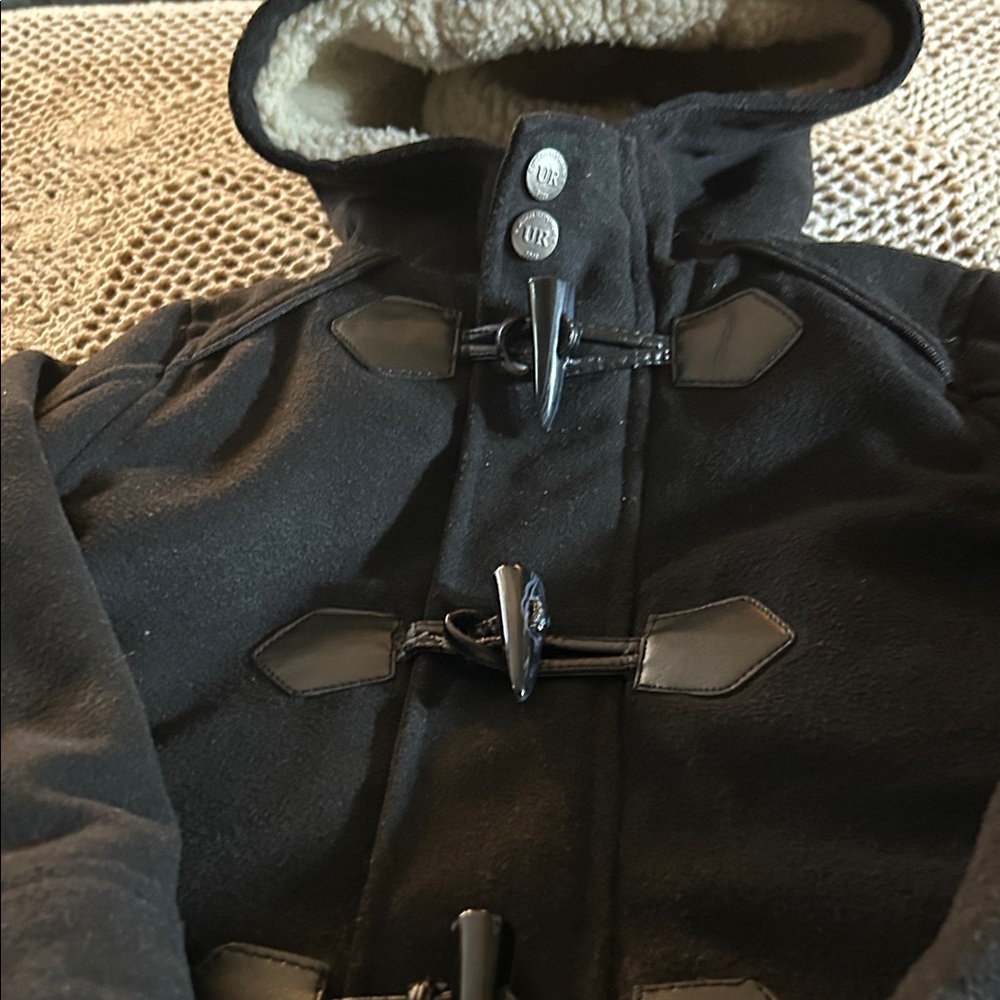 Urban Republic Black and Blue Logo Jacket